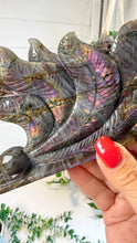 Load image into Gallery viewer, Labradorite Nine Tailed Fox Carving