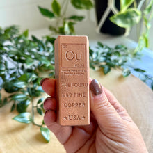 Load image into Gallery viewer, 1lb Copper Bar|Ingot