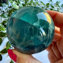 Load image into Gallery viewer, Blue Fluorite Sphere 6cm