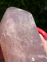 Load image into Gallery viewer, Rose Quartz Double Terminated Point from Madagascar
