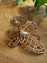Load image into Gallery viewer, Butterfly Sphere Holder in Gold and Rose Gold