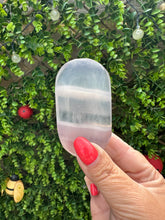 Load image into Gallery viewer, Lilac Fluorite|Lavender Fluorite|Yttrium Fluorite Palm Stone