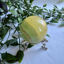 Load image into Gallery viewer, Mango Fluorite Sphere 5cm