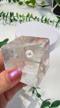 Load image into Gallery viewer, Clear Quartz Spinning Cube from Brazil