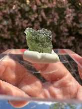 Load image into Gallery viewer, Moldavite Piece from Chlum, Czech Republic