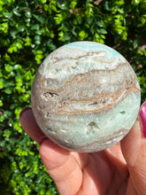 Load image into Gallery viewer, Blue Aragonite Sphere 6cm
