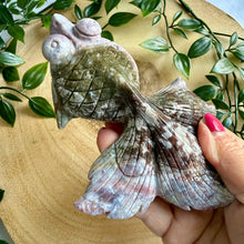 Load image into Gallery viewer, Ocean Jasper Hand Carved Fish