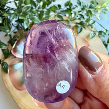Load image into Gallery viewer, Phantom Amethyst Palm Stones from Brazil
