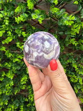 Load image into Gallery viewer, Chevron Amethyst Sphere|Dream Amethyst