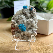 Load image into Gallery viewer, Blue Cavansite on Matrix from India
