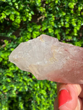 Load image into Gallery viewer, Natural Pink Lemurian Quartz on Custom Stand