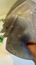 Load image into Gallery viewer, Hand Carved Agate Eagle with Amethyst