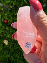Load image into Gallery viewer, Rose Quartz Double Terminated Point from Madagascar