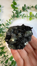Load image into Gallery viewer, Black Tourmaline with Fluorite Specimen from Erongo