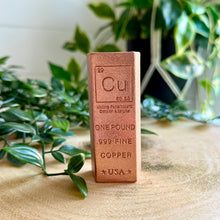 Load image into Gallery viewer, 1lb Copper Bar|Ingot