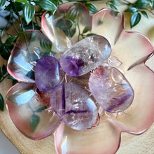 Load image into Gallery viewer, Phantom Amethyst Palm Stones from Brazil