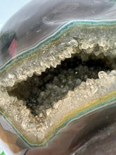 Load image into Gallery viewer, Agate Skull with Druzy