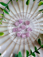 Load image into Gallery viewer, Genuine Mini Kunzite Hearts from Pakistan