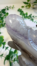 Load image into Gallery viewer, Agate Tortoise with Amethyst