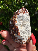 Load image into Gallery viewer, Spessartine Garnet on Feldspar Specimen