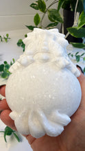 Load image into Gallery viewer, White Sparkley Jade Marble Dragon Turtle