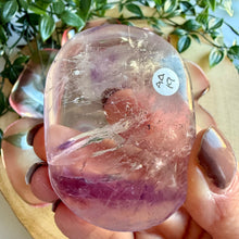 Load image into Gallery viewer, Phantom Amethyst Palm Stones from Brazil