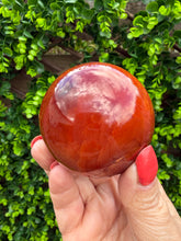Load image into Gallery viewer, Carnelian Sphere 6.2cm from Madagascar