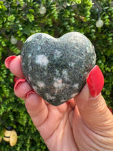 Load image into Gallery viewer, Preseli Bluestone Heart Carving|Polished Heart|Stonehenge