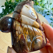 Load image into Gallery viewer, Hand Carved Mookaite Gnome | "Buddy" Gonk Figure