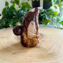 Load image into Gallery viewer, Hand Carved Mookaite Gnome | "Buddy" Gonk Figure