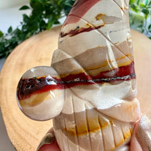 Load image into Gallery viewer, Hand Carved Mookaite Gnome | 'Dudley' Gonk Figure