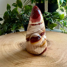 Load image into Gallery viewer, Hand Carved Mookaite Gnome | 'Dudley' Gonk Figure