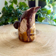 Load image into Gallery viewer, Hand Carved Mookaite Gnome | "Buddy" Gonk Figure