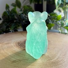 Load image into Gallery viewer, Fluorite Crystal Squirrel|Hand Carved Animal Figure|Home Decor