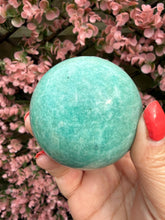 Load image into Gallery viewer, Amazonite Sphere 6.3cm|Crystal Sphere