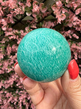 Load image into Gallery viewer, Amazonite Sphere 5.8cm|Crystal Sphere