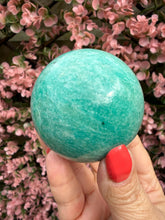 Load image into Gallery viewer, Amazonite Sphere 6.3cm|Crystal Sphere