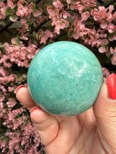 Load image into Gallery viewer, Amazonite Sphere 6.3cm|Crystal Sphere