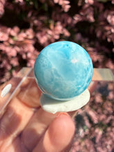 Load image into Gallery viewer, Larimar Sphere 1.8cm|Genuine Larimar|Sphere Decor|Crystal Gift