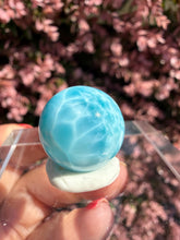 Load image into Gallery viewer, Larimar Sphere 1.8cm|Genuine Larimar|Sphere Decor|Crystal Gift