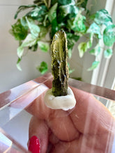 Load image into Gallery viewer, Moldavite Piece from Chlum, Czech Republic|Tektite|High Vibration Crystal