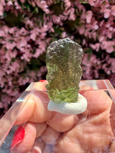 Load image into Gallery viewer, Moldavite Piece from Chlum, Czech Republic|Tektite|High Vibration Crystal