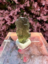 Load image into Gallery viewer, Moldavite Piece from Chlum, Czech Republic|Tektite|High Vibration Crystal