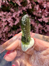 Load image into Gallery viewer, Moldavite Piece from Chlum, Czech Republic|Tektite|High Vibration Crystal