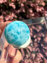 Load image into Gallery viewer, Larimar Sphere 1.8cm|Genuine Larimar|Sphere Decor|Crystal Gift