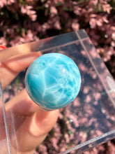 Load image into Gallery viewer, Larimar Sphere 1.8cm|Genuine Larimar|Sphere Decor|Crystal Gift