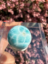 Load image into Gallery viewer, Larimar Sphere 1.83cm|Crystal Energy|Throat Chakra|Crystal Gift