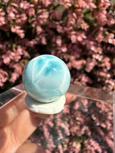 Load image into Gallery viewer, Larimar Sphere 1.83cm|Crystal Energy|Throat Chakra|Crystal Gift