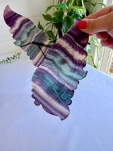 Load image into Gallery viewer, Rainbow Fluorite Butterfly Wings|Home Decor|Crystal Decor|Gift