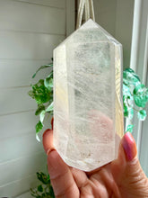 Load image into Gallery viewer, Clear Quartz Tower from Madagascar|Crystal Point|Home Decor|Crystal Energy